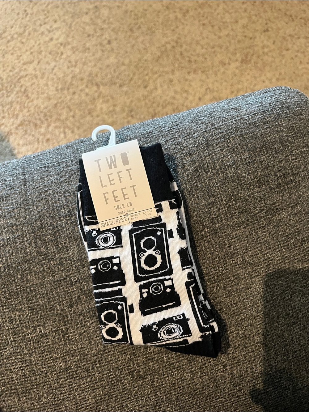 Cute socks
Black n white with cameras